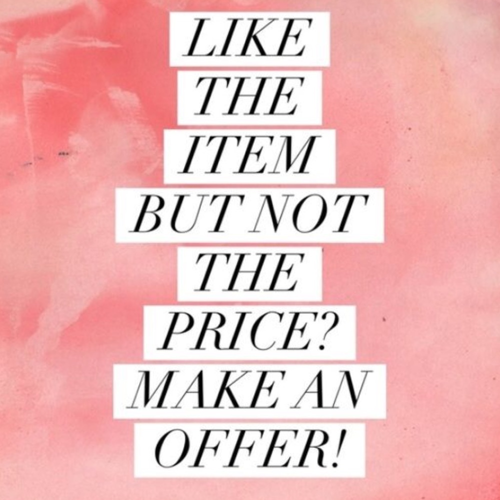 Offers Welcome!